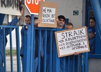 Radnici Dalekovoda u štrajku!