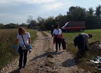 Volonteri očistili divlje deponije u Vukovini i Starom Čiču