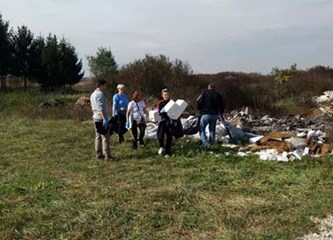 Volonteri očistili divlje deponije u Vukovini i Starom Čiču