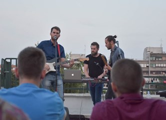 Otvorenje terase GKM-a uz mlade talentirane glazbenike 'Alive' banda