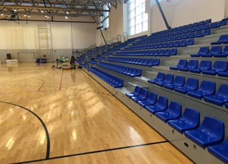 Gradska sportska dvorana dobila nove tribine, stigla i nova rasvjeta!
