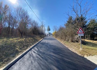 FOTO Asfaltira se prometnica između Bukovčaka i Vukomerića