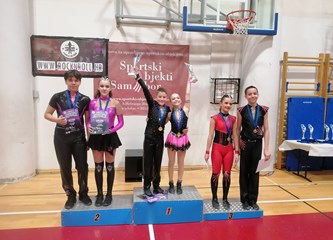 Sjajan nastup goričkih plesača na Samobor Openu: U Veliku Goricu vratili se sa sedam medalja