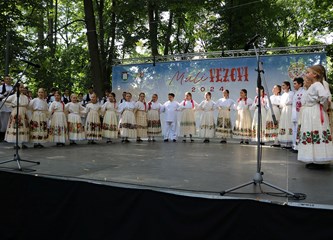 FOTO Mališani OSS Buševec nastupili na Đakovačkim vezovima i ponosno predstavili turopoljski kraj