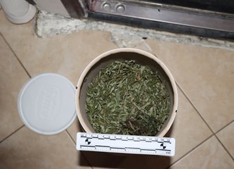 FOTO Improvizirani laboratorij za uzgoj konoplje pronađen u stanu 34-godišnjaka na području Gorice