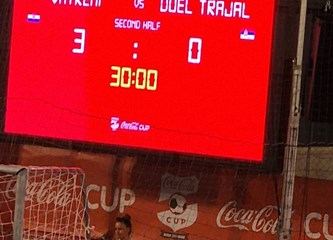 Dario Paunović najbolji vratar malonogometnog Coca Cola Cupa, Vatreni slavili u Splitu na velikoj međunarodnoj završnici Sportskih igara mladih!