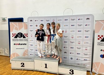 Ema Žagrović prvakinja Hrvatske: Novih sedam medalja za Karate klub Velika Gorica na državnom prvenstvu u Jastrebarskom