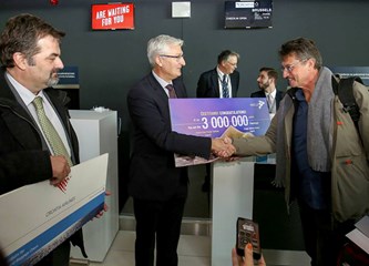 Trimilijunti putnik ukrcao se na let za Bruxelles