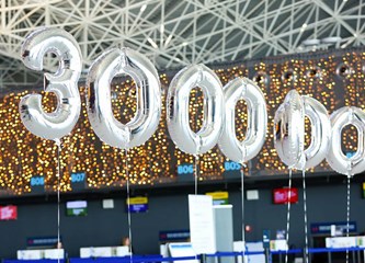 Trimilijunti putnik ukrcao se na let za Bruxelles