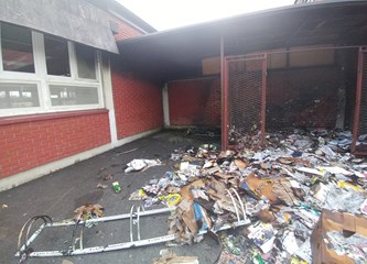 Požar kontejnera napravio veliku štetu u "Kumičiću"