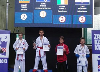 Zagreb karate kup: Ines i Igor zlatni, 13 medalja za Veliku Goricu