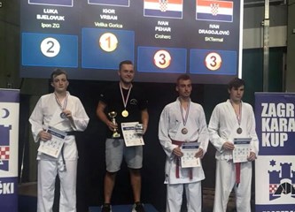 Zagreb karate kup: Ines i Igor zlatni, 13 medalja za Veliku Goricu