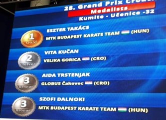 Ines Grdenić i Vita Kučan osvojile medalje na Grand Prix Croatia prestižnom turniru u Samoboru