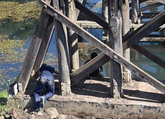 FOTO: Stari Kučki most otišao u povijest