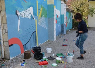 Izložbom i novim muralom otvoren Dječji tjedan: 'Gorica je zaista grad prijatelj djece, to nije samo lijepa tabla'