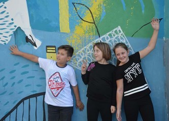 Izložbom i novim muralom otvoren Dječji tjedan: 'Gorica je zaista grad prijatelj djece, to nije samo lijepa tabla'