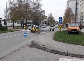 FOTO Na zebri kod policije postavlja se uzdignuti pješački prijelaz