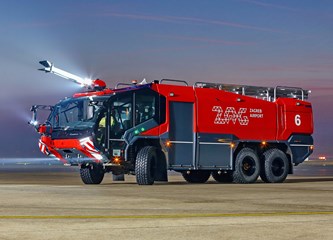 FOTO Impresivno pojačanje za vatrogasce Zračne luke, pohvalili se novim vozilom respektabilnih performansi