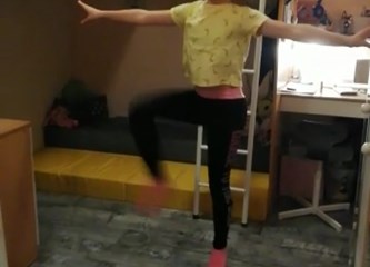 FOTO Kako mladi plesači iz SPK Vega provode dane u svoja četiri zida…