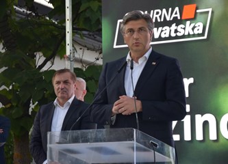 Plenković u Gorici: "Glas za Domovinski pokret ili MOST, glas je SDP-u"