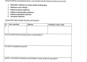 Prijavite se: Besplatna radionica sviranja i pjevanja za osobe s invaliditetom