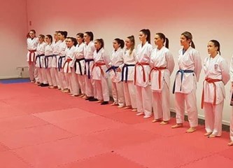 Ines Grdenić i Mia Mijović na pripremama hrvatske reprezentacije