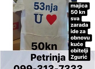 VG Legacy pozvao na kupnju majica za "53nju": Sav prihod ide za obnovu kuće