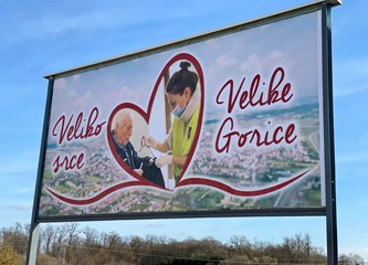 FOTO 'Veliko srce Velike Gorice': Osvanuli plakati zahvale svima koji pomažu u krizi