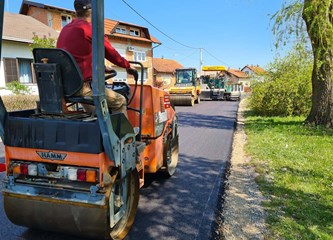 Radovi i u Lomničkoj ulici u Kurilovcu: Novi asfalt na potezu od Kurilovečke do Kolareve