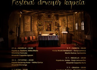 Bliži se jedinstveni festival drvenih kapela 'Sancta Barbara', otvorenje u impresivnoj kapeli sv. Barbare u V. Mlaki