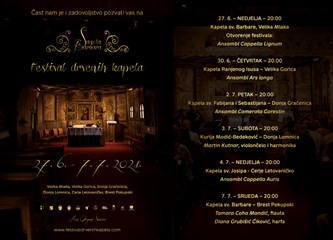 Bliži se jedinstveni festival drvenih kapela 'Sancta Barbara', otvorenje u impresivnoj kapeli sv. Barbare u V. Mlaki