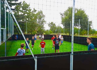 [FOTO] Gorica dobila još jedan rekreativni sadržaj za djecu, otvoreno cageball igralište u Podbrežnici!