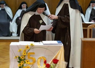 Sestra Ilijana Cvetnić iz Mraclina nakon 50 godina redovništva obnovila zavjete: "Naš je život život molitve za druge"