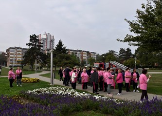 FOTOGALERIJA Edukacijom protiv raka dojke bore se već 20 godina! Proslavu jubileja ovjekovječili milenijskom fotografijom