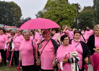 FOTOGALERIJA Edukacijom protiv raka dojke bore se već 20 godina! Proslavu jubileja ovjekovječili milenijskom fotografijom