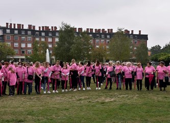 FOTOGALERIJA Edukacijom protiv raka dojke bore se već 20 godina! Proslavu jubileja ovjekovječili milenijskom fotografijom