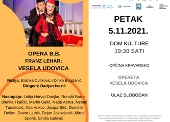 U Kravarskom opereta „Vesela udovica”