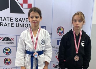 [FOTO] Franka Jerkin brončana na prvenstvu Hrvatske: Veliki je talent Karate kluba Centar