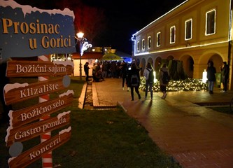 FOTO Čarolija Božića u srcu grada: Veliki i mali isprobali led, počeo Prosinac u Gorici