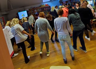 Noć knjige na Dječjem odjelu: Mališani razbili predrasude o plesu, uz Tomu Vegu i sami zaplesali