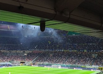 [FOTO] Kod Brozovića u hramu svjetskog nogometa: Giuseppe Meazza jedno je od posljednjih utočišta sportskih 'romantika'