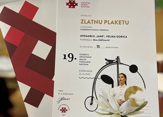 Jane očarale Koprivnicu i osvojile zlatnu plaketu!
