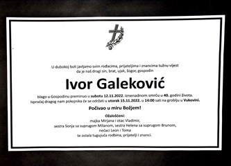 Boksač Ivor Galeković iznenada preminuo u 40. godini života
