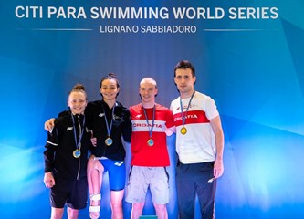 Povratak Mateja Petrlića u pravu formu nakon operacije ramena: Dva zlata u talijanskom Lignanu za sjajnog paraplivača iz Lukavca