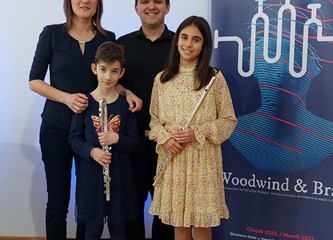 Izvrsni rezultati učenika UŠ Franje Lučića na Međunarodnom natjecanju puhača Woodswind&Brass