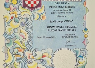 Milanović odlikovao Velimira Šandora, Ivana Čengića, Damira Martina...