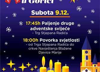 Povorka svjetlosti, koncerti, radionice i turopoljske germknedle ovog vikenda na Adventu