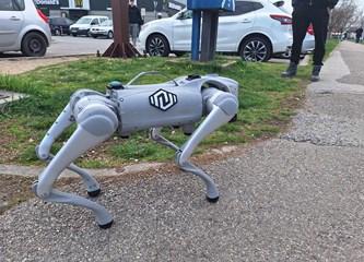 VIDEO I FOTO: Robopas u šetnji Goricom! Jeste li ga sreli?