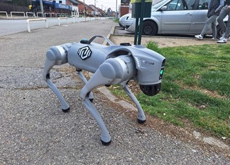 VIDEO I FOTO: Robopas u šetnji Goricom! Jeste li ga sreli?