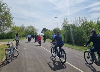 FOTO: Biciklističkom stazom od tri kilometra povezana Velika Gorica s mjestima Donjeg Turopolja
